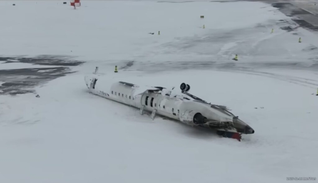 A Delta Air Lines Bombardier CRJ-900 regional jet, operating as Flight 4819, crashed upon landing at Toronto Pearson International Airport on February 17, 2025. The aircraft, arriving from Minneapolis-St. Paul, flipped upside down after its right main landing gear collapsed, leading to detachment of the right wing and a post-crash fire. Weather conditions included high winds and blowing snow, with gusts up to 35 knots. Emergency responders evacuated all 80 people on board, with 18 injured, including three in critical condition. The Transportation Safety Board of Canada (TSB) and the U.S. National Transportation Safety Board (NTSB) are investigating structural integrity, landing gear failure, and potential pilot response factors. Airport operations were disrupted, with two runways closed for the investigation. Delta and Endeavor Air are conducting internal safety reviews. The final report on the cause of the accident is expected within several months.